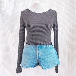 Brandy Melville Crop Top Long Sleeve